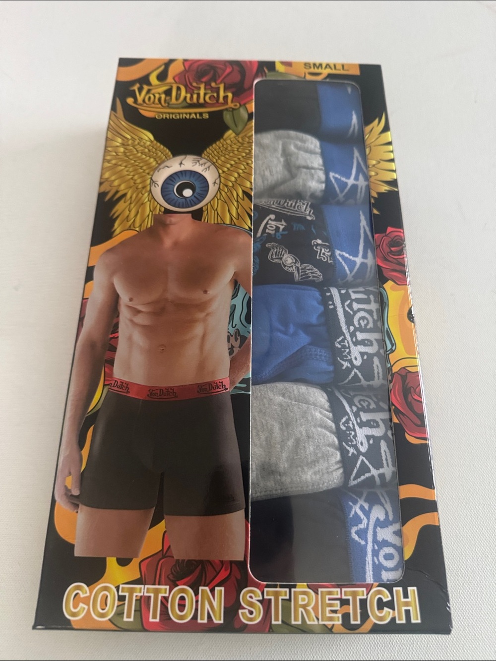 Von Dutch Boxer Briefs Mens Small 6 Pack